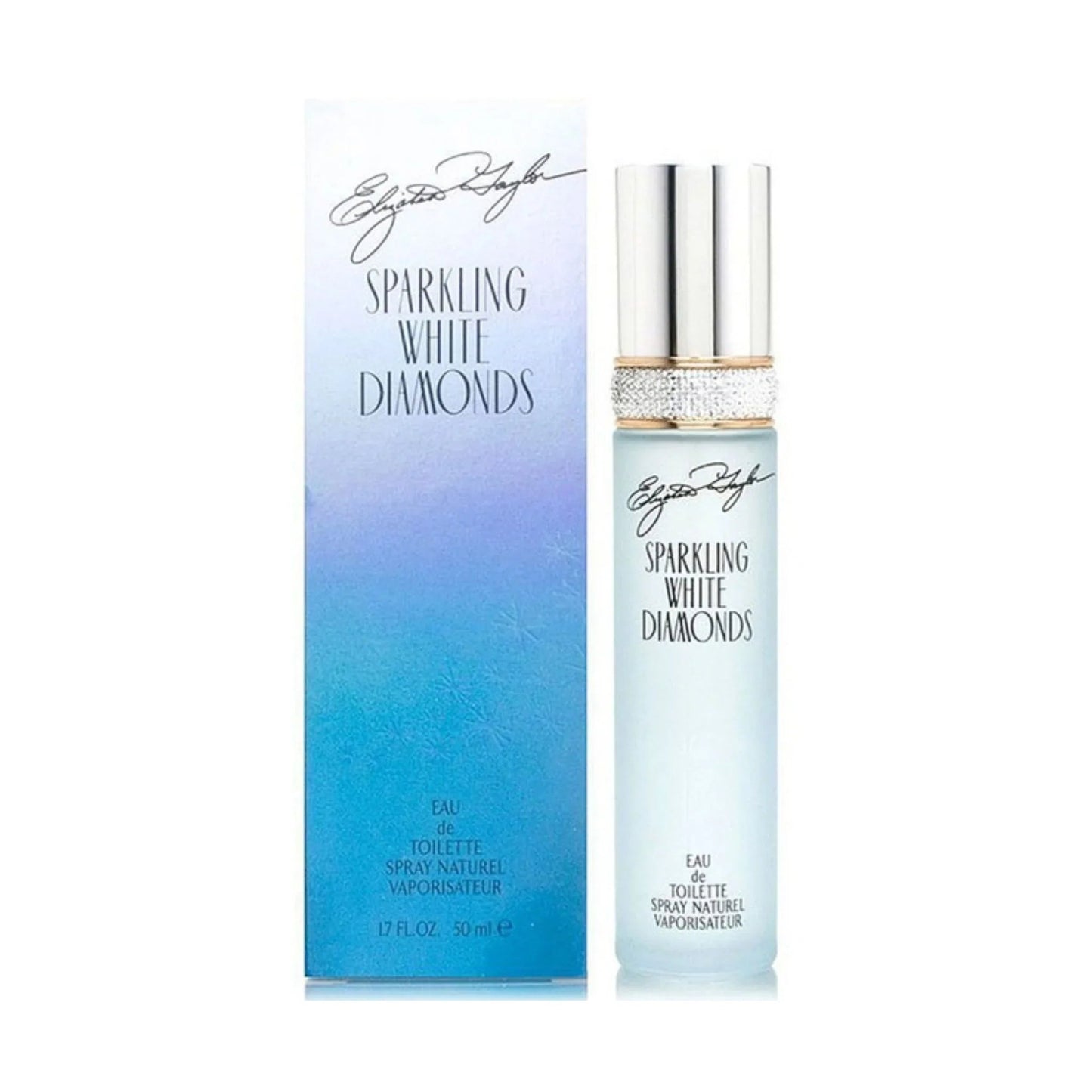 Elizabeth Taylor Sparkling White Diamonds Eau de Toilette perfume bottle