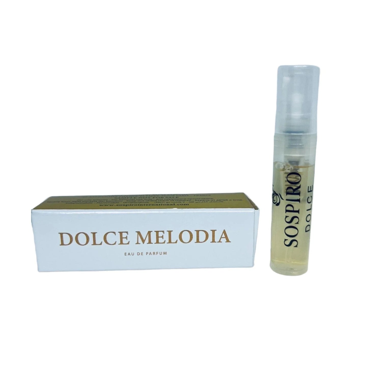 Sospiro Dolce Melodia Eau de Parfum bottle and box