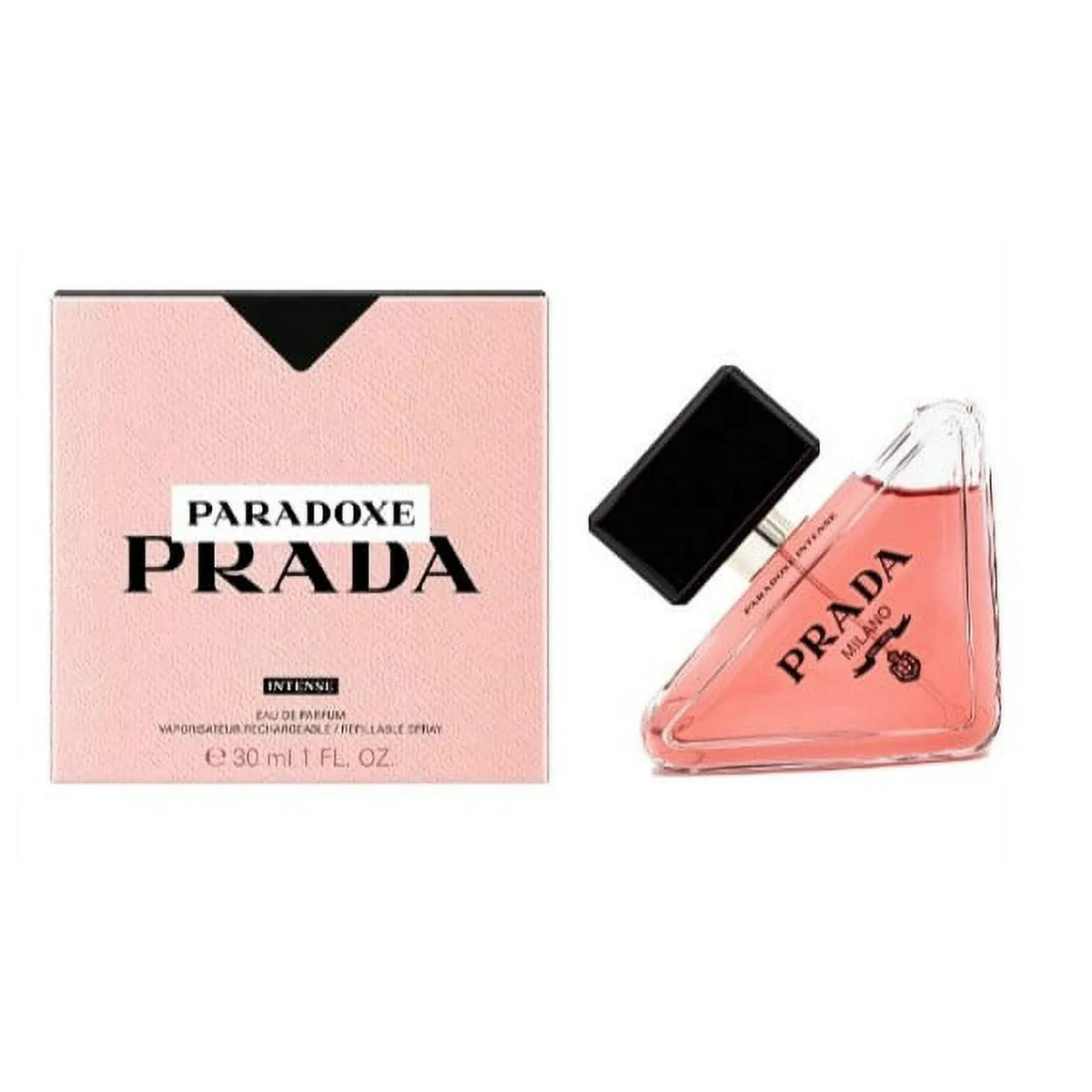 Prada Paradoxe Intense Eau de Parfum bottle and box
