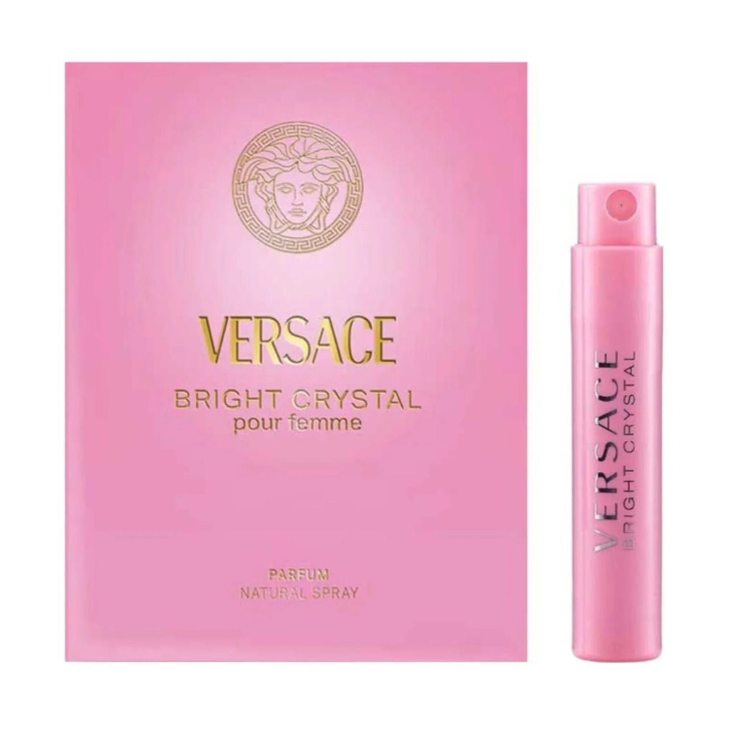 Versace Bright Crystal Parfum bottle and box