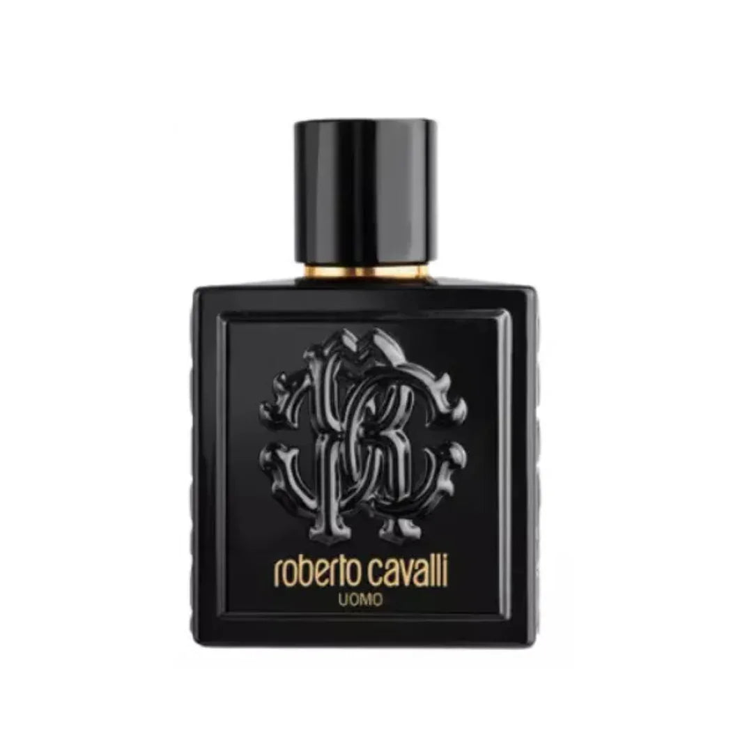 Roberto Cavalli Uomo Eau de Toilette bottle and box