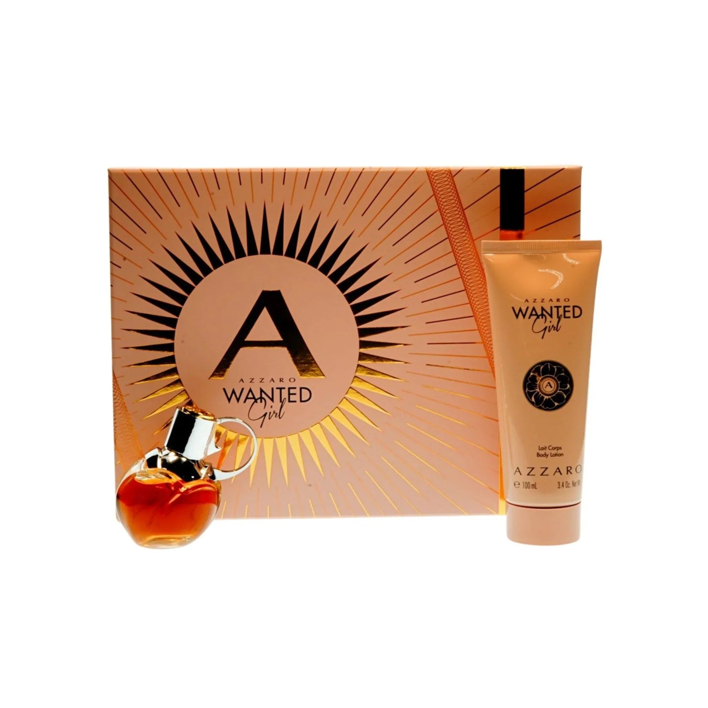 Azzaro Wanted Girl Eau de Parfum label detail