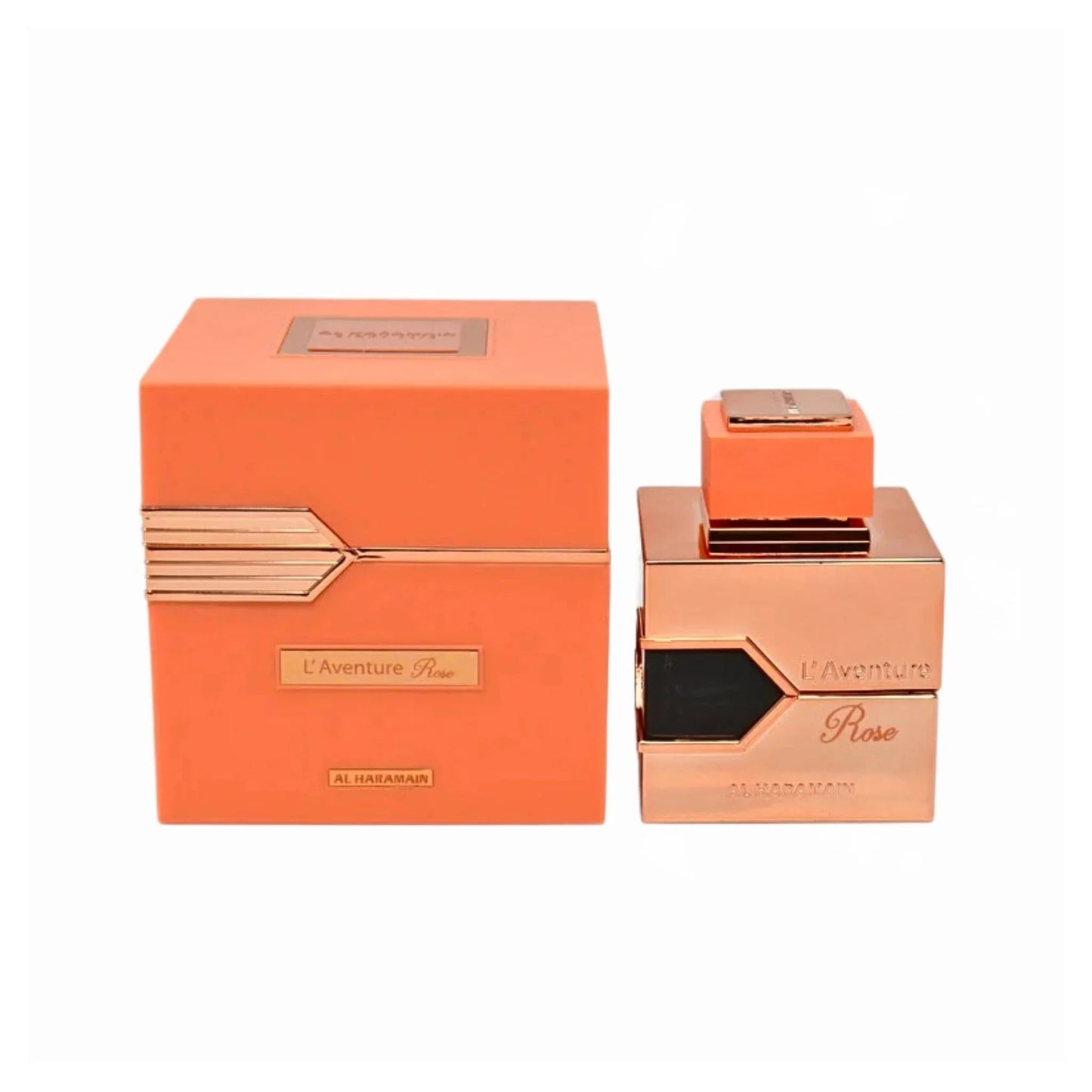 Al Haramain L'aventure Rose Eau de Parfum packaging box