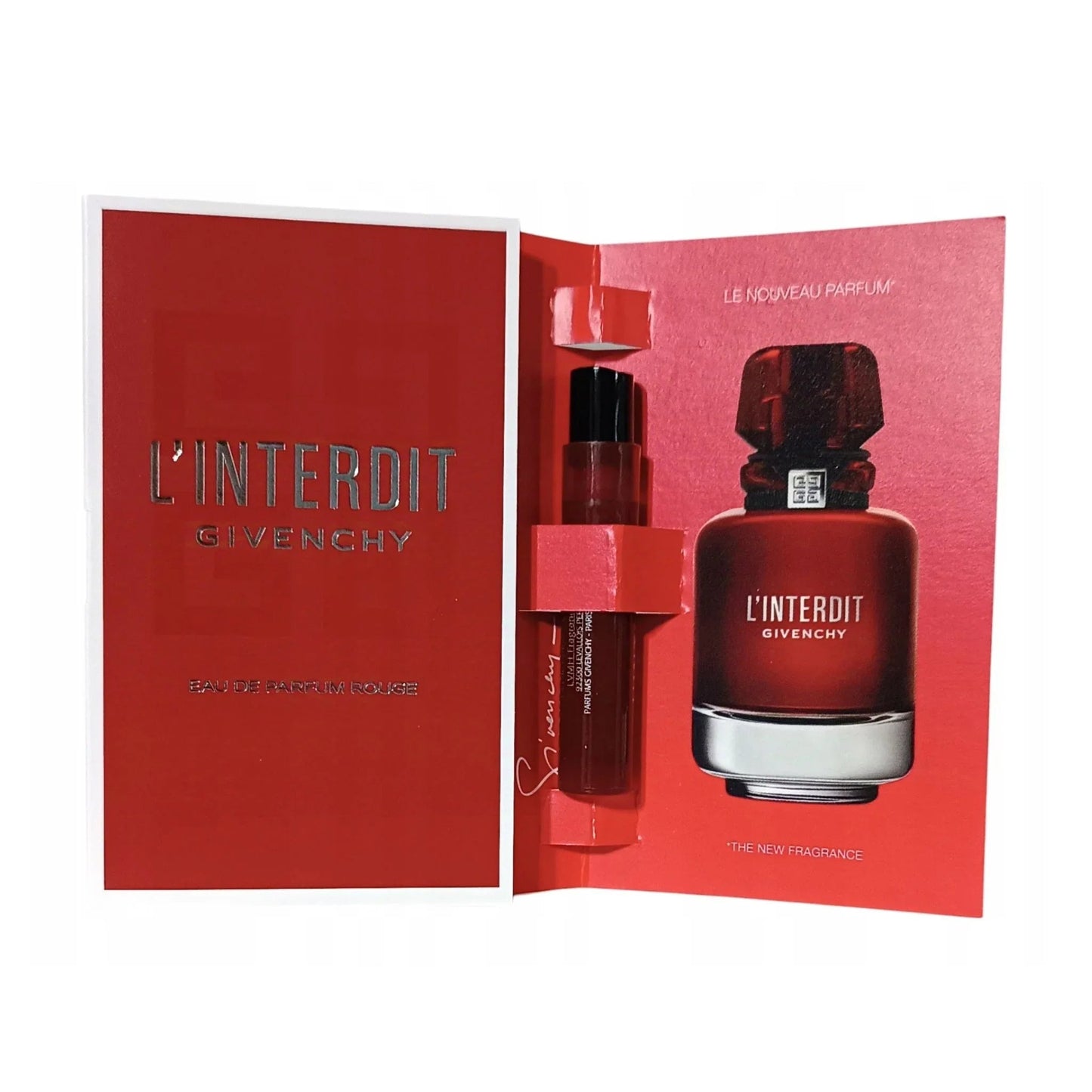 Givenchy L'Interdit Rouge Eau de Parfum label detail