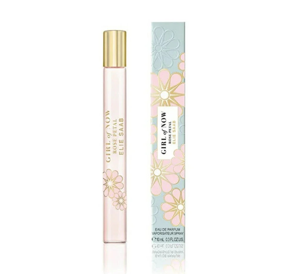 Elie Saab Girl Of Now Rose Petal Eau de Parfum bottle and box