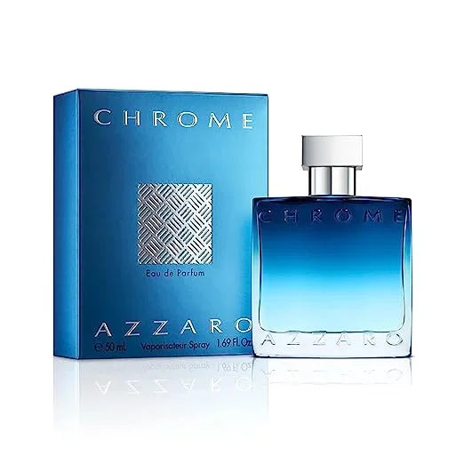 Azzaro Chrome Eau de Parfum packaging box
