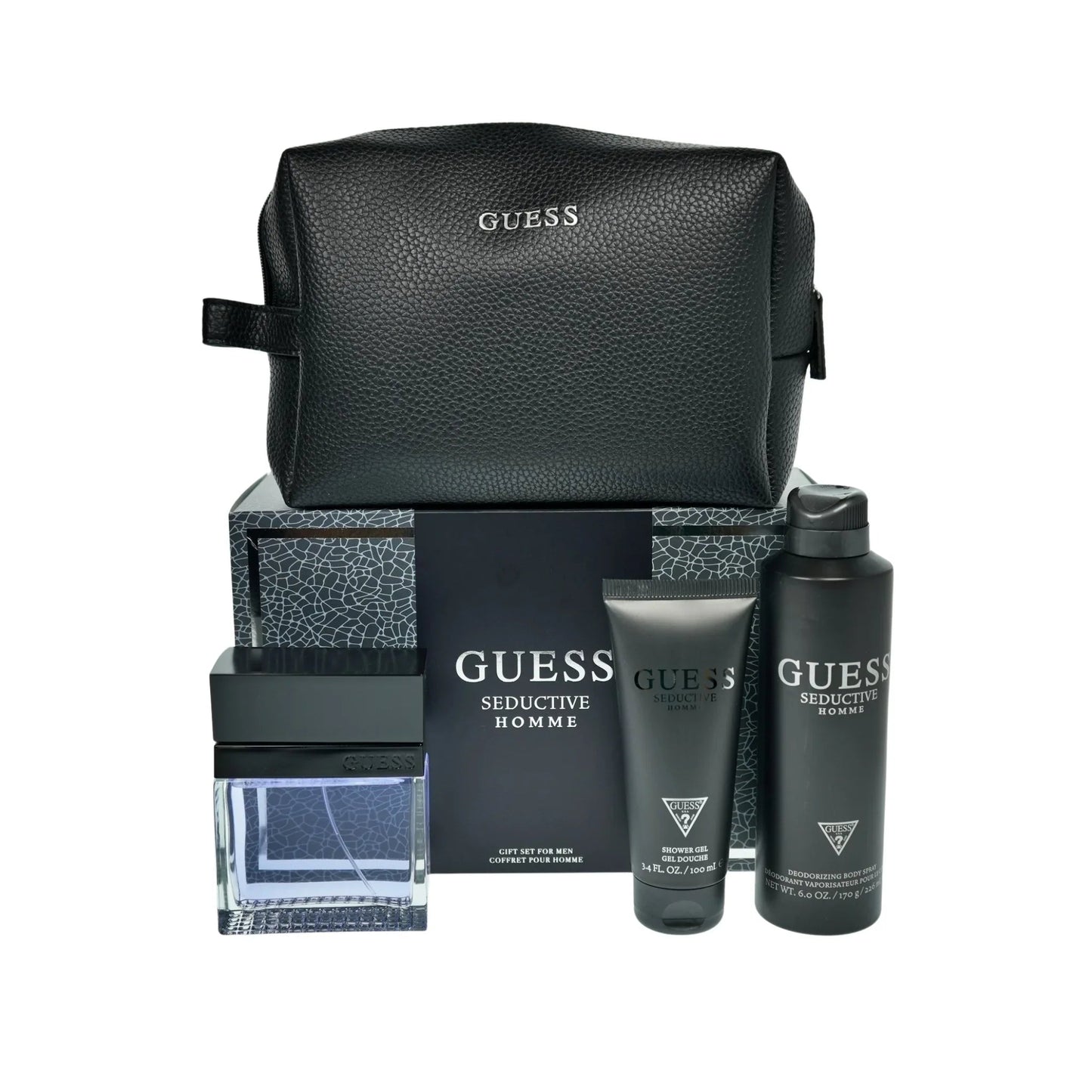 Guess Seductive Homme Eau de Toilette bottle and box
