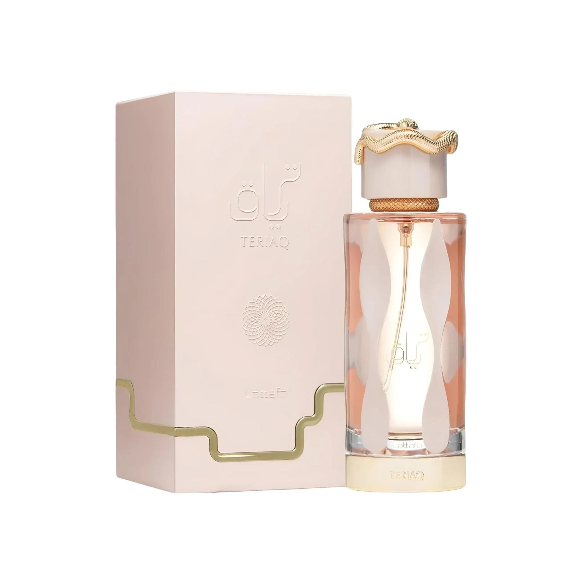 Lattafa Teriaq Eau de Parfum packaging box