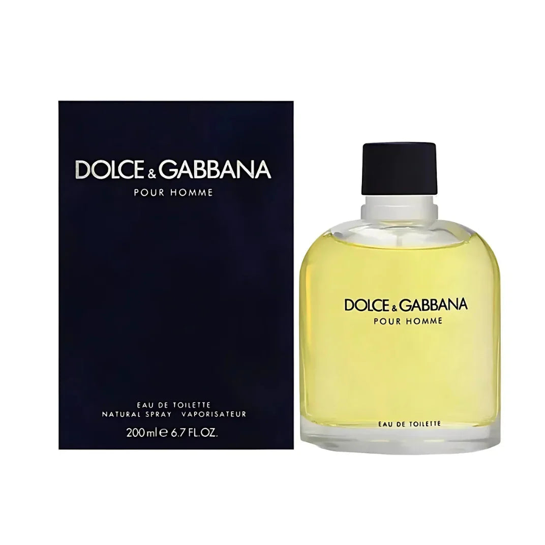 Dolce & Gabbana Pour Homme Eau de Toilette carton and packaging