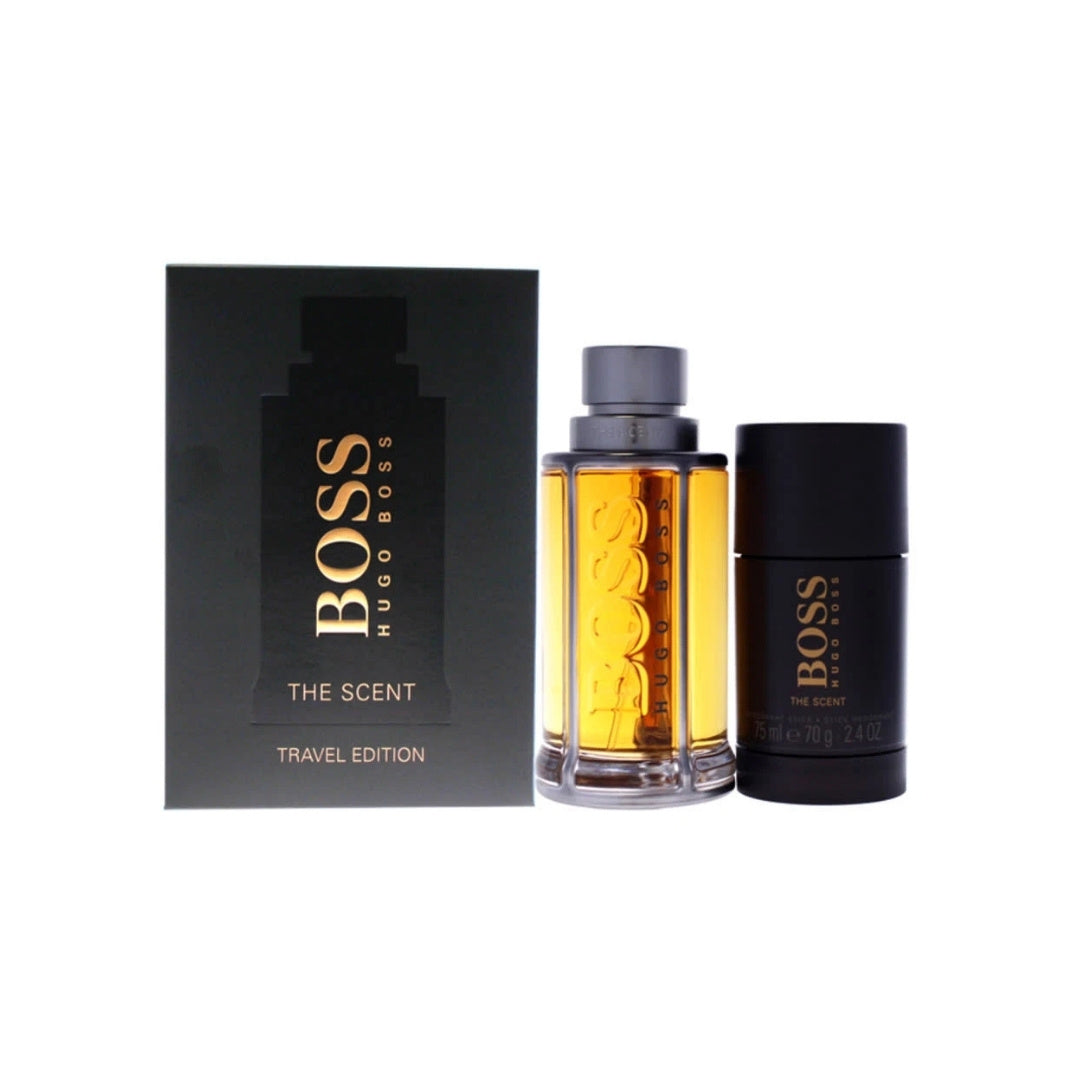 Hugo Boss Boss The Scent Eau de Toilette carton and packaging