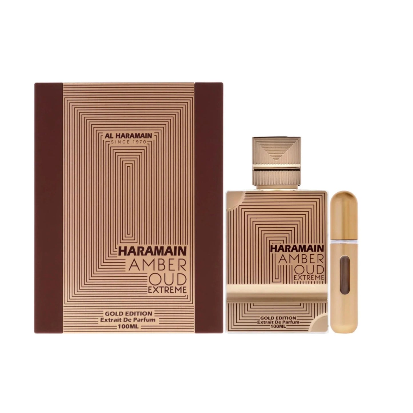 Al Haramain Amber Oud Gold Edition Extreme Extrait de Parfum packaging box