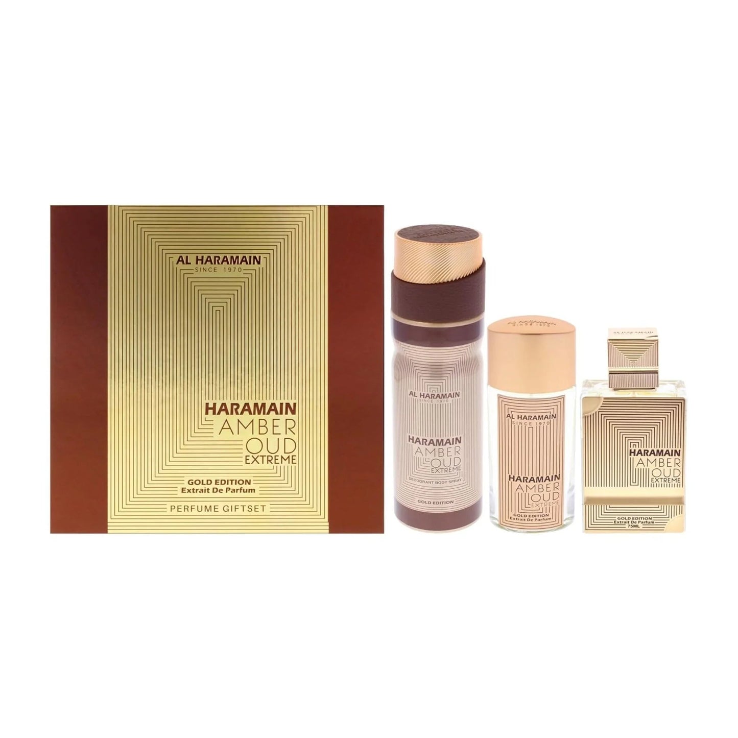 Al Haramain Amber Oud Gold Edition Extreme Extrait de Parfum carton and packaging