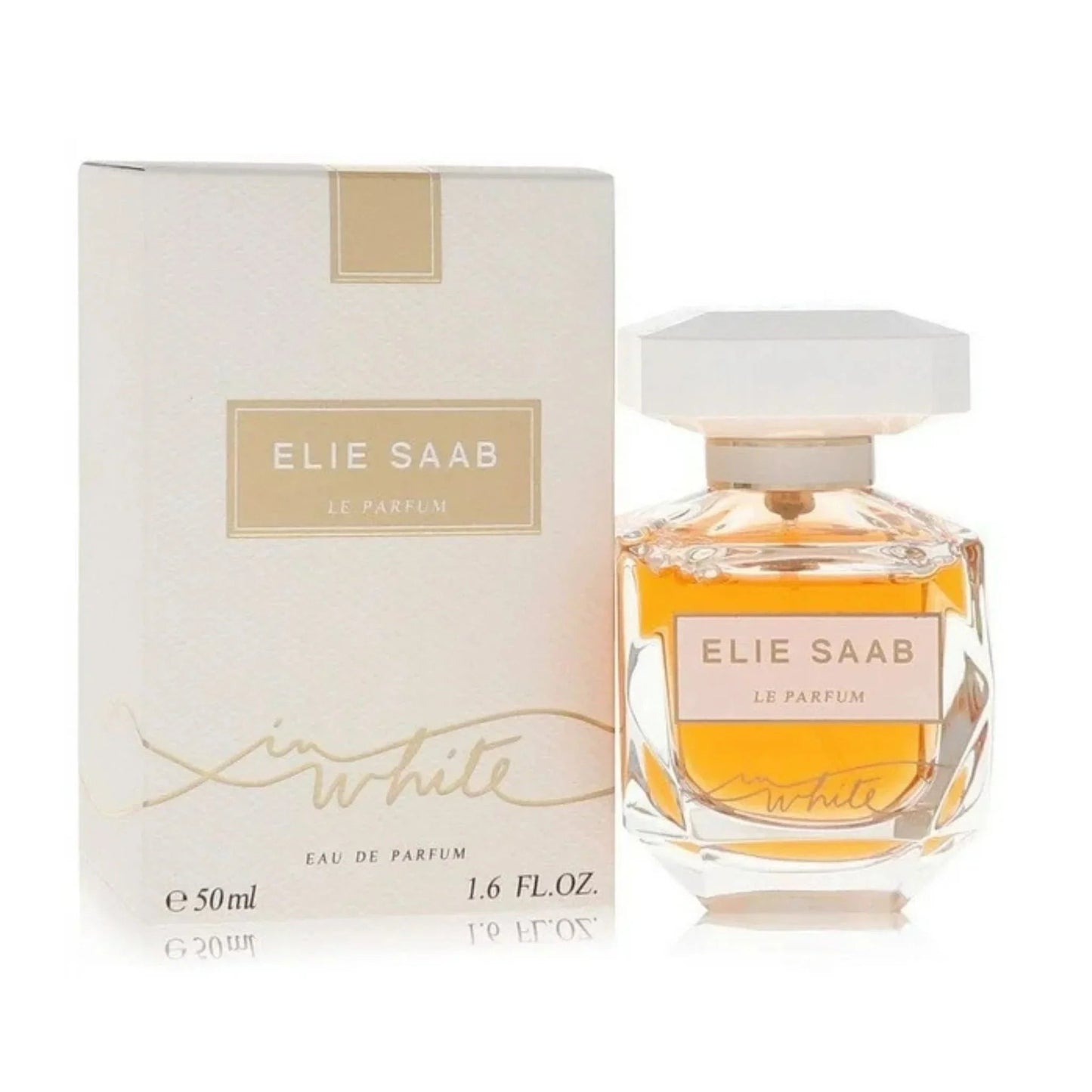 Elie Saab Le In White Eau de Parfum bottle and box