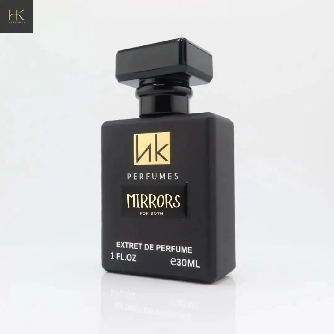 Mirrors bottle and box
