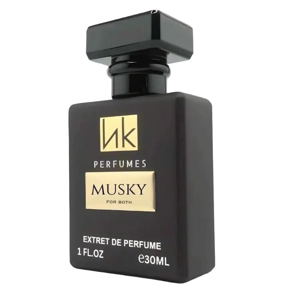 Musky bottle and box