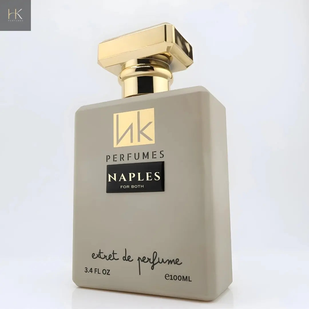 Naples Parfum bottle close-up detail