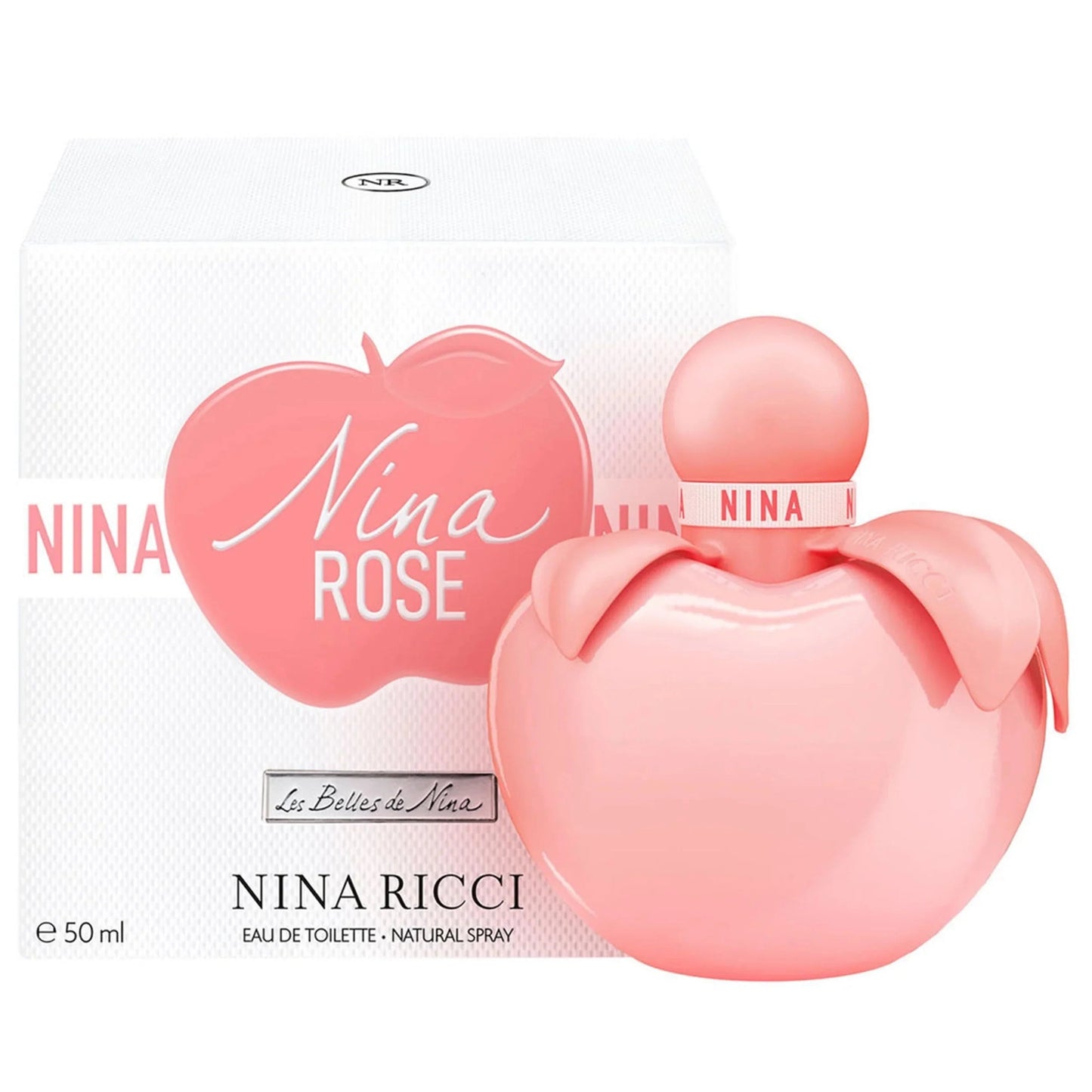 Nina Ricci Nina Rose Eau de Toilette carton and packaging