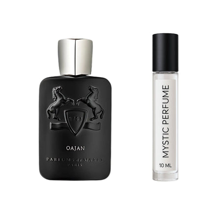 Parfums De Marly Oajan Parfum sample vial label detail