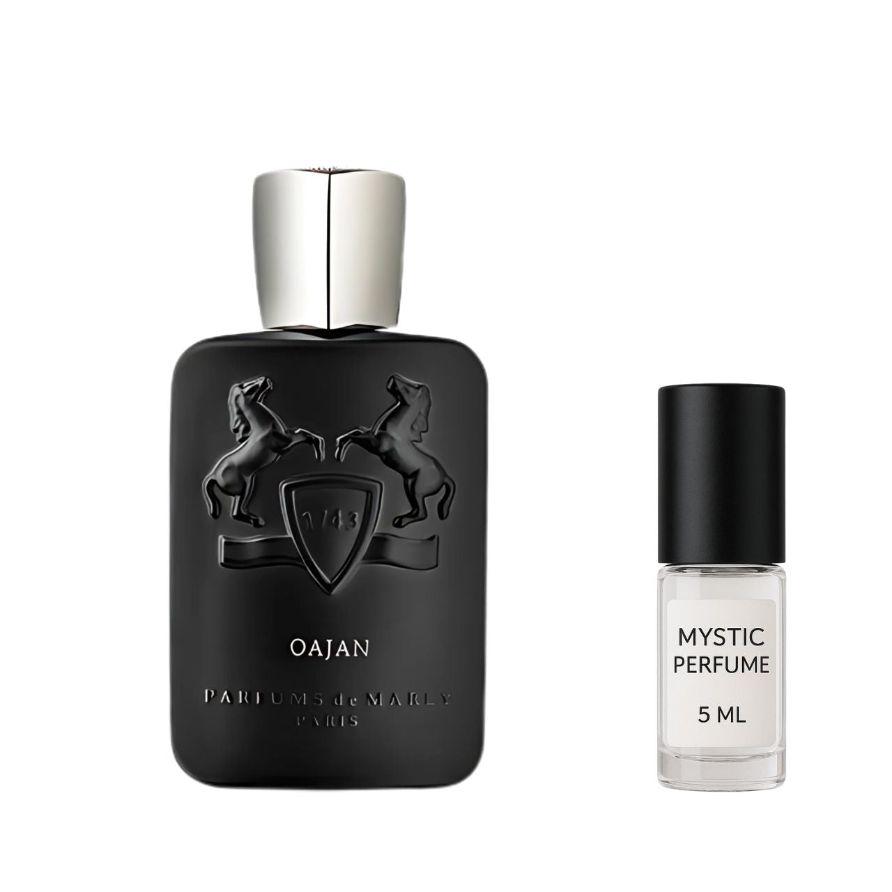 Parfums De Marly Oajan Parfum sample vial label detail