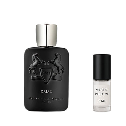 Parfums De Marly Oajan Parfum sample vial label detail