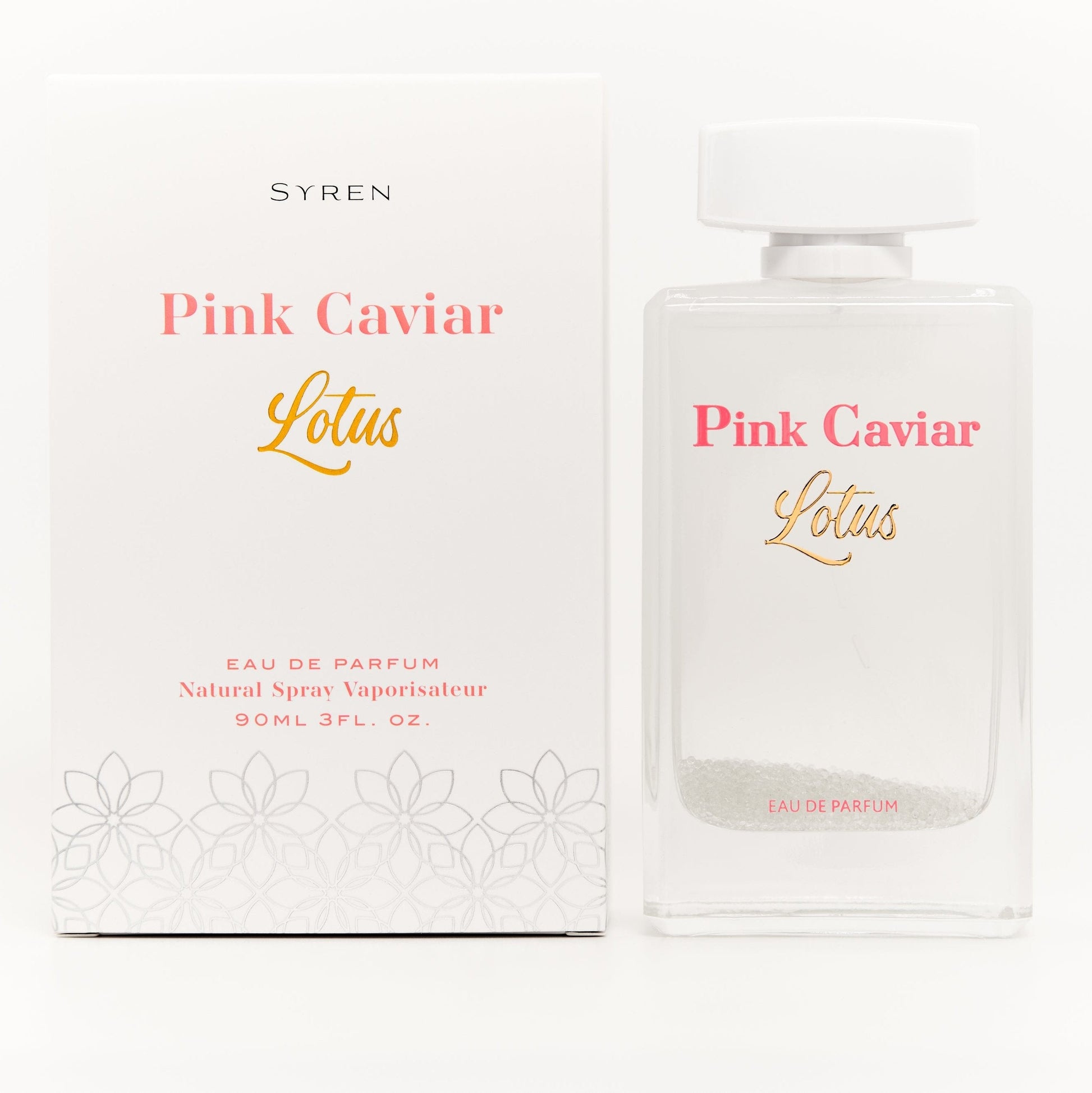 Pink Caviar Lotus packaging box