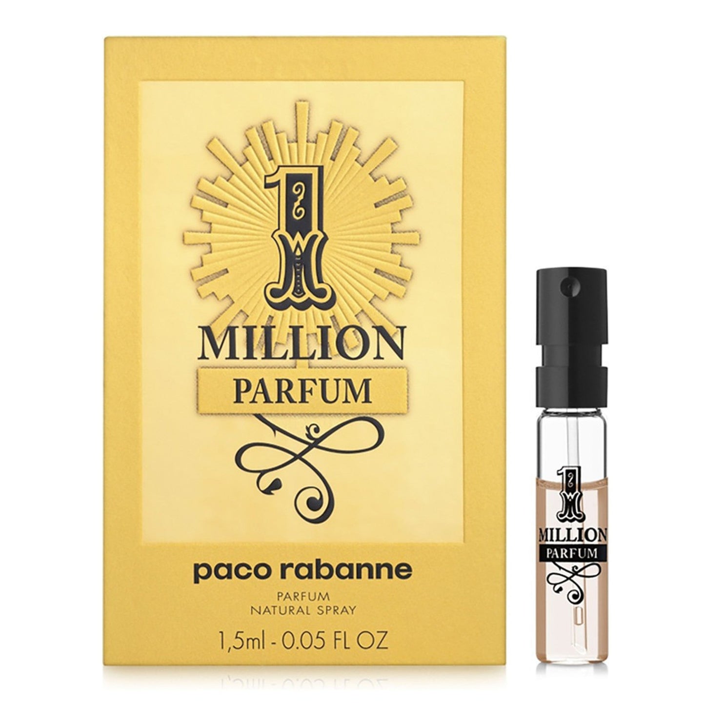 Rabanne 1 Million Parfum label detail