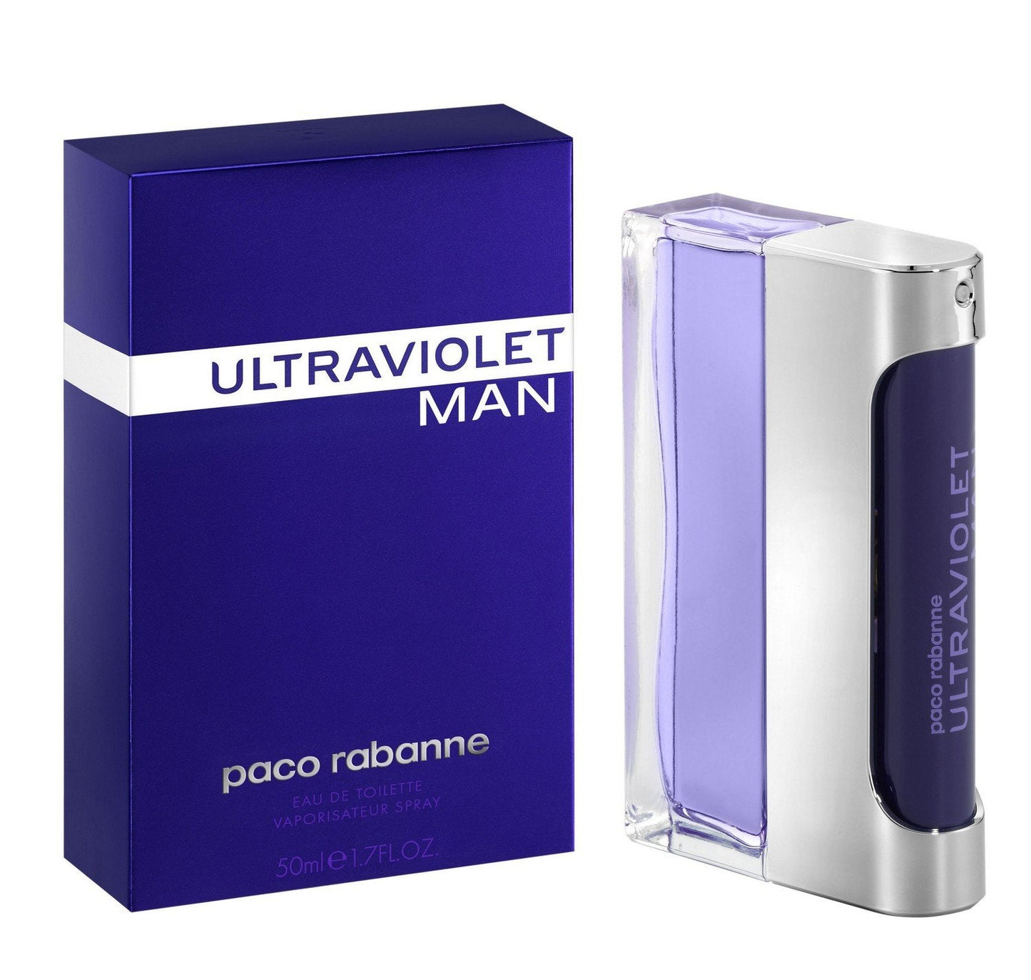 Rabanne Ultraviolet Eau de Toilette packaging box