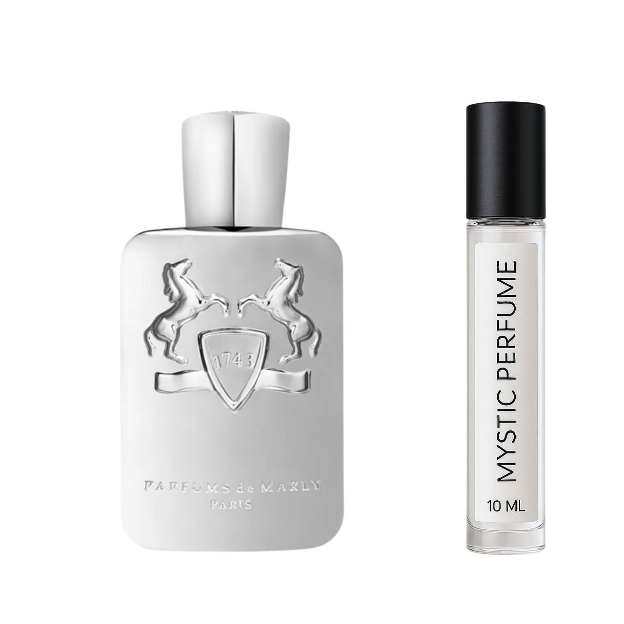 Parfums de Marly Pegasus Parfum sample vial label detail