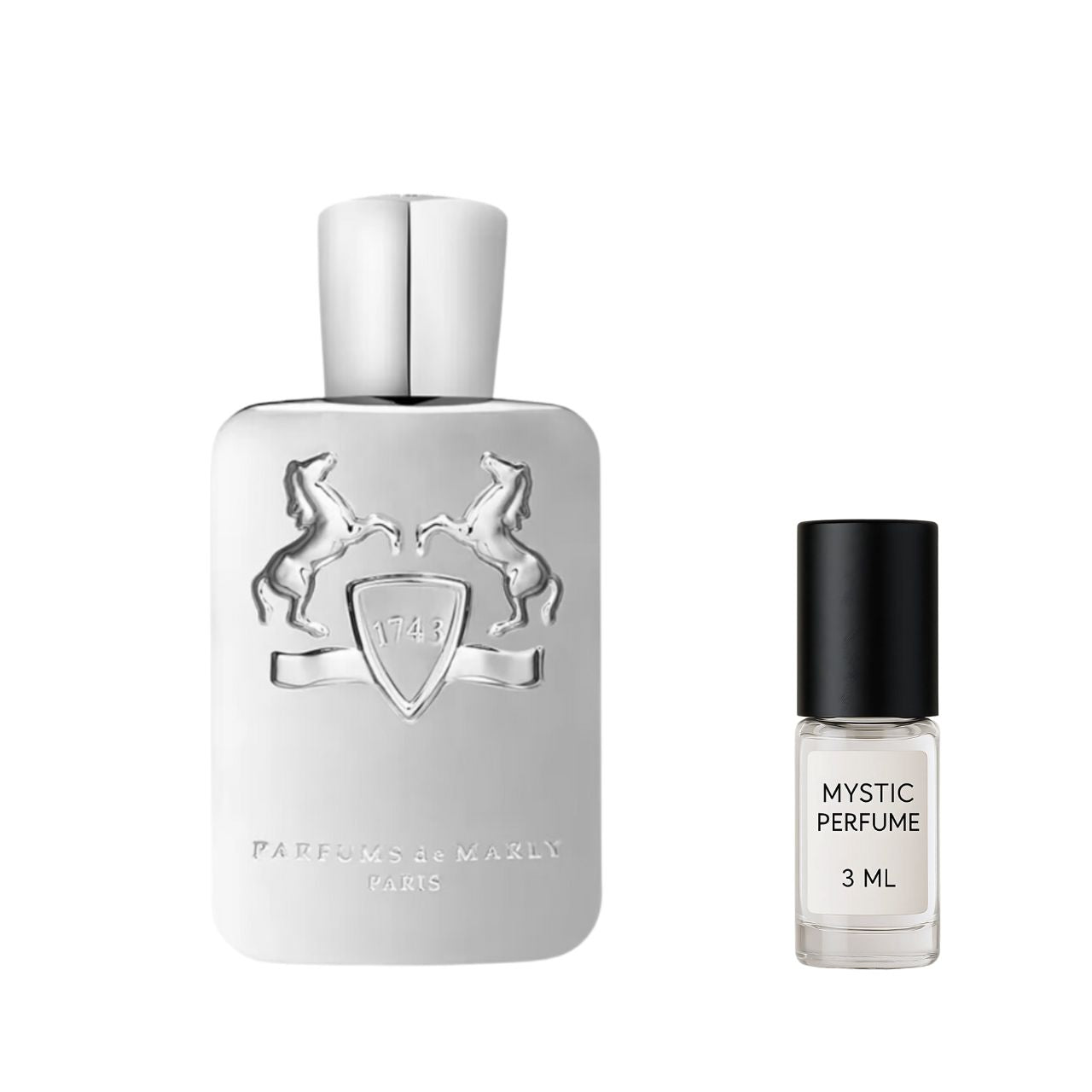 Parfums de Marly Pegasus Parfum sample vial label detail