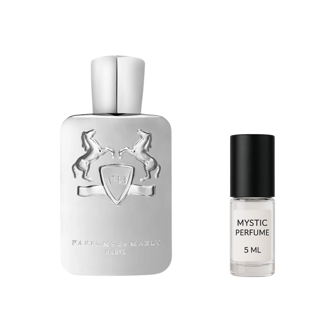 Parfums de Marly Pegasus Parfum sample vial label detail