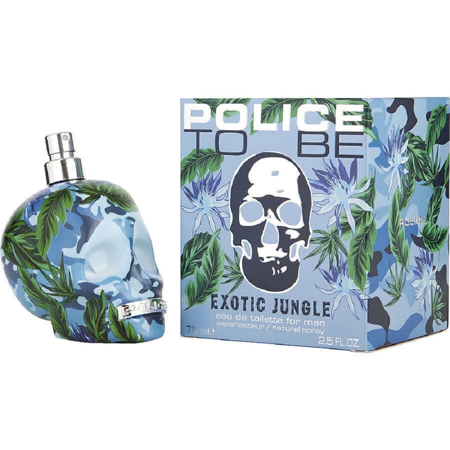 Police To Be Exotic Jungle Eau de Toilette packaging box