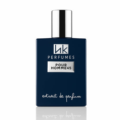 Pour Homme 45 bottle and box