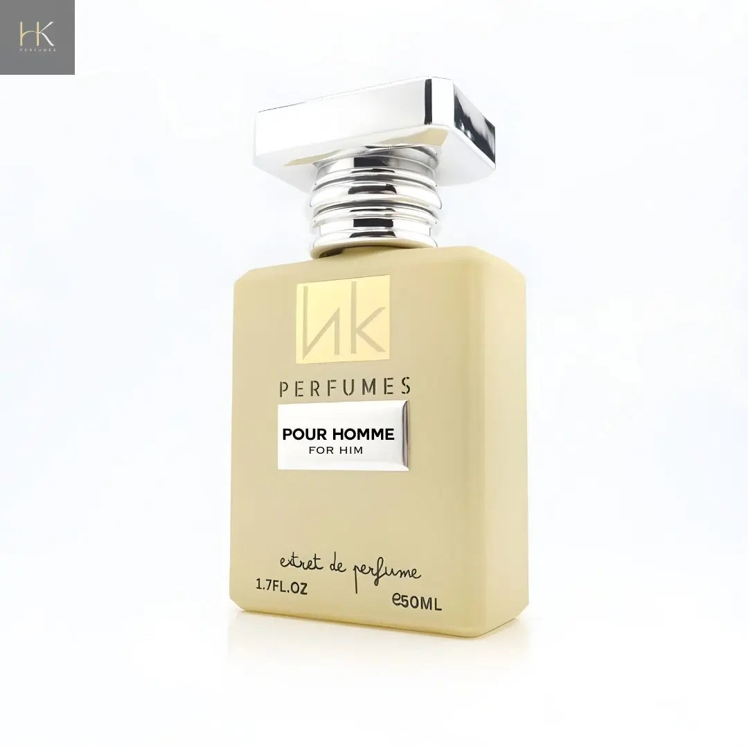 Pour Homme bottle and box