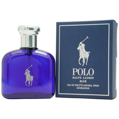 Ralph Lauren Polo Blue Eau de Toilette bottle and box