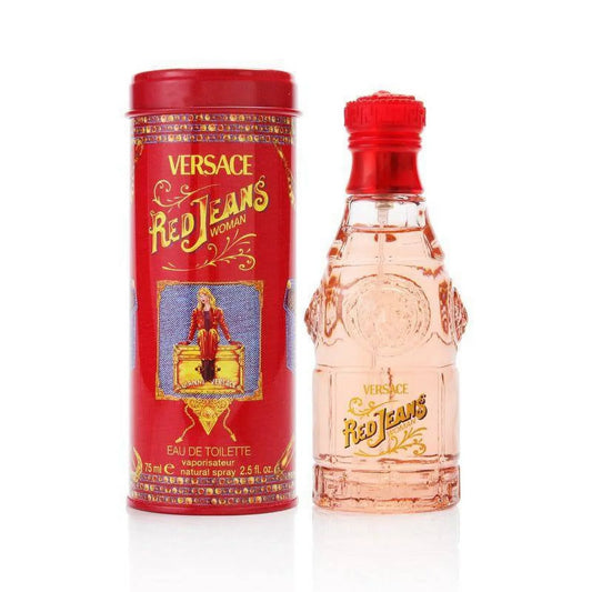 Versace Red Jeans Eau de Toilette perfume bottle