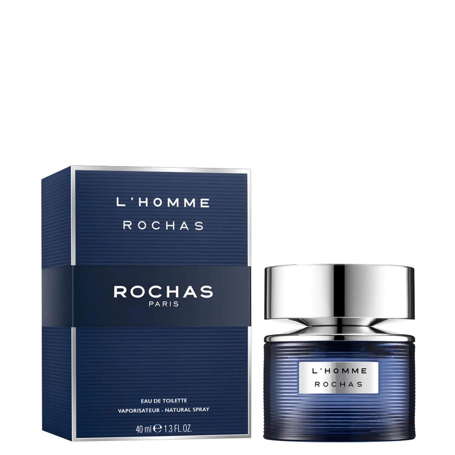 Rochas L'homme Eau de Toilette carton and packaging