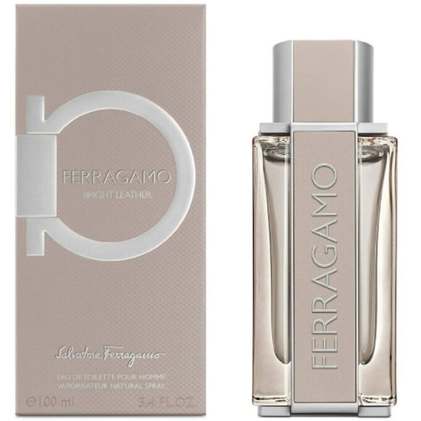Salvatore Ferragamo Bright Leather Eau de Toilette perfume bottle