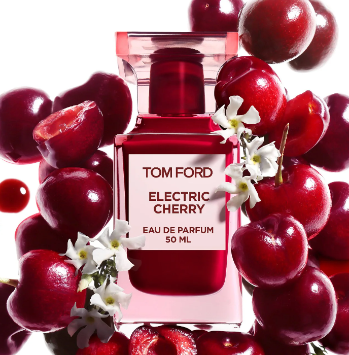 Tom Ford Electric Cherry bottle and box