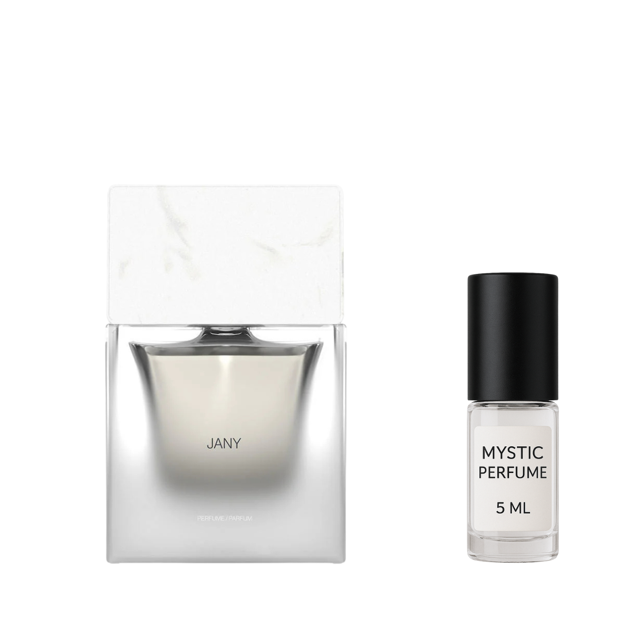 Sora Dora Jany sample vial label detail