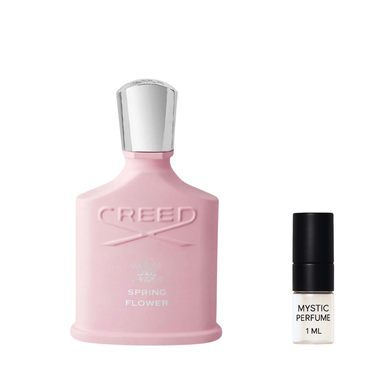 Creed Spring Flower sample vial label detail