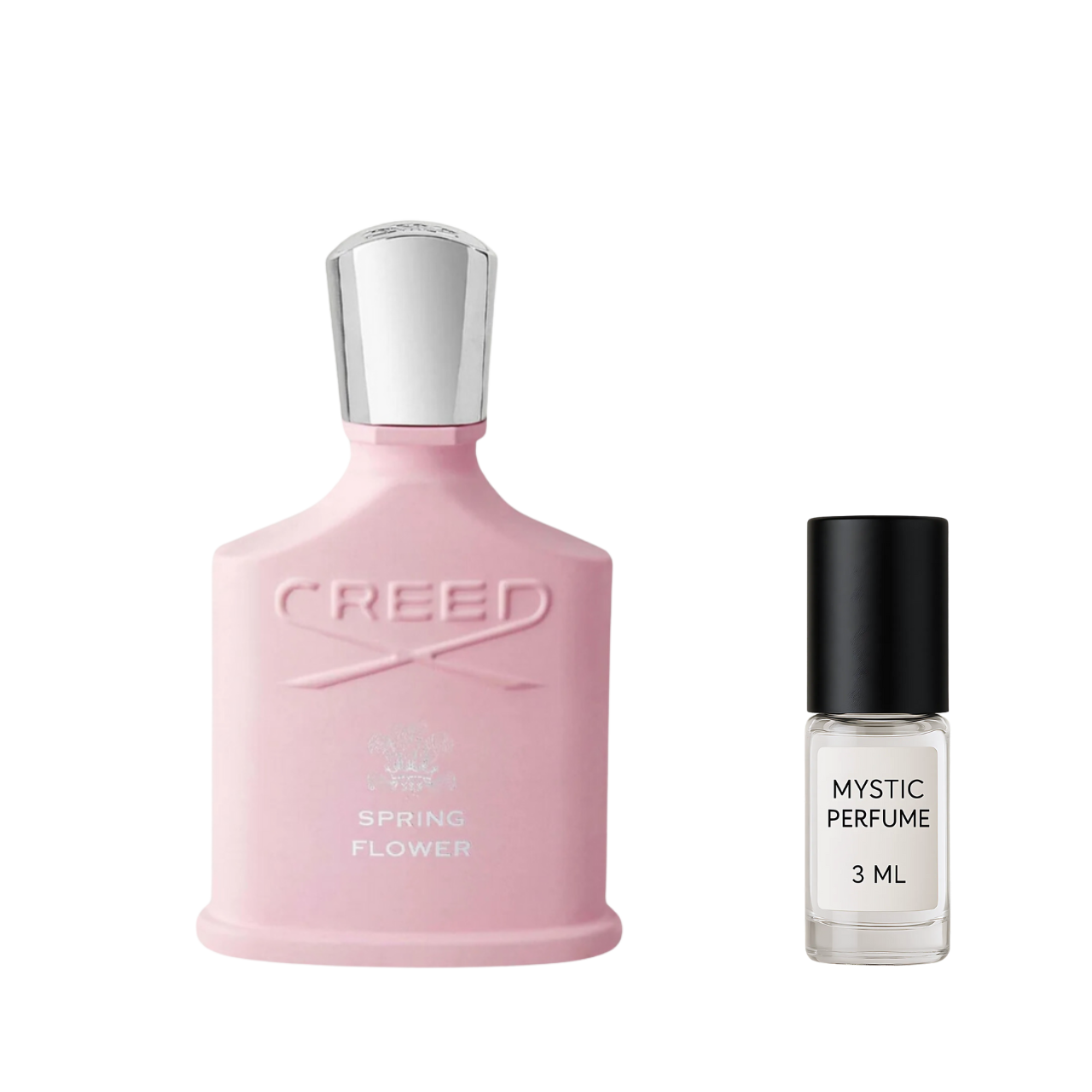 Creed Spring Flower sample vial label detail