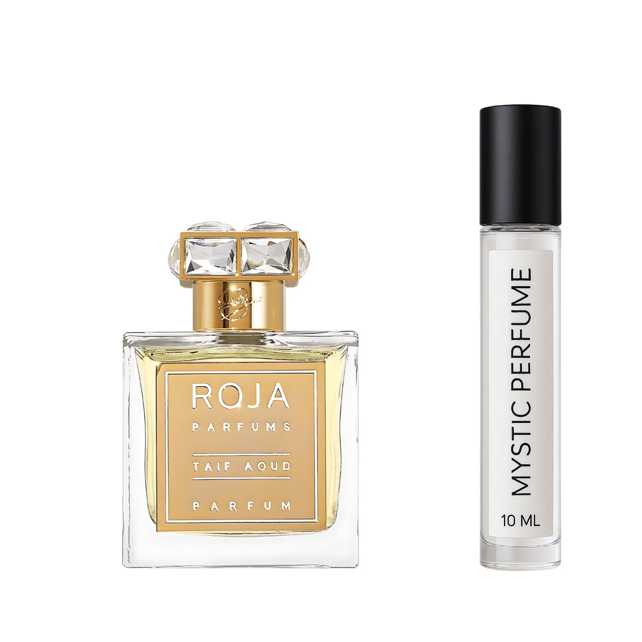 Roja Taif Aoud sample vial label detail