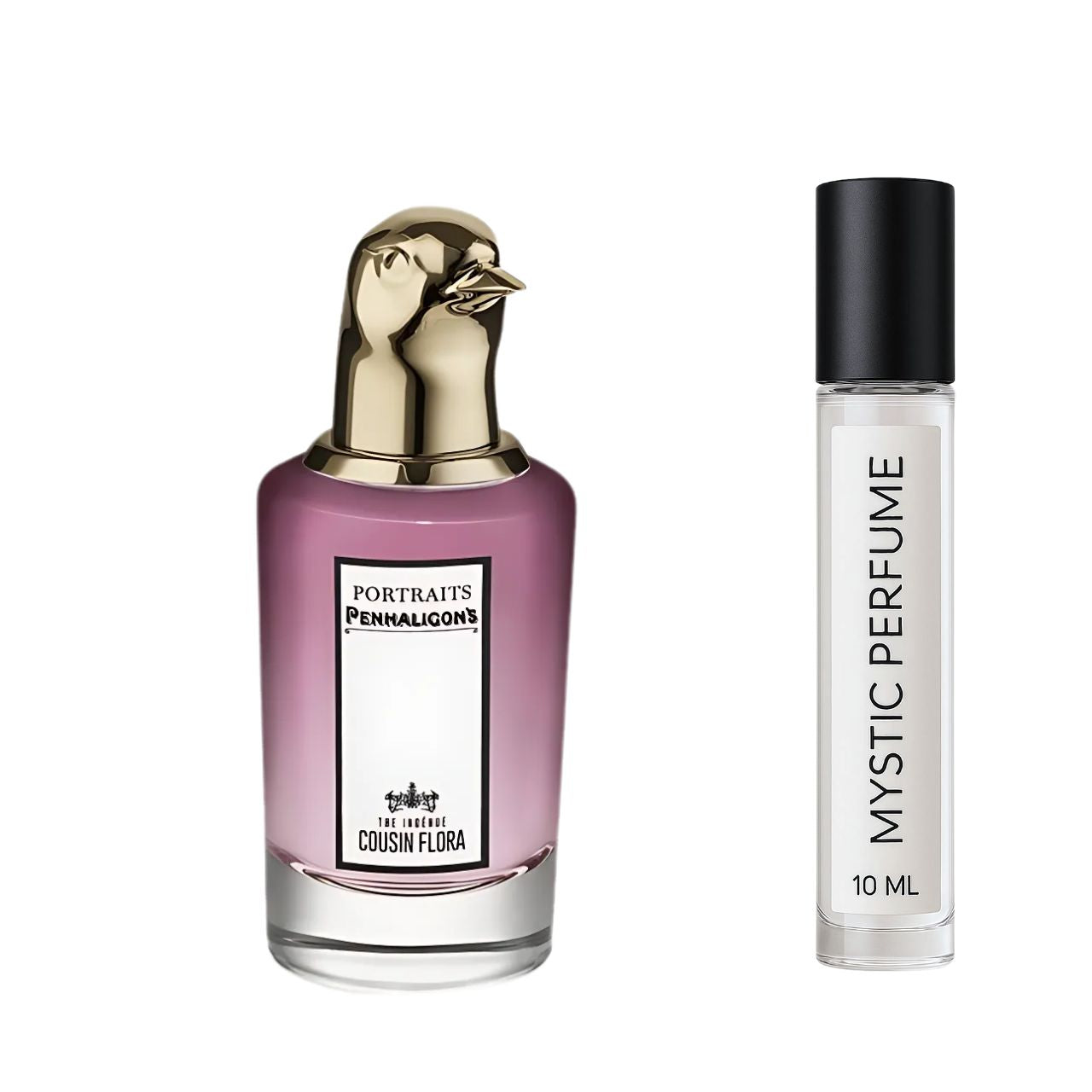 Penhaligon's The Ingenue Cousin Flora sample vial label detail