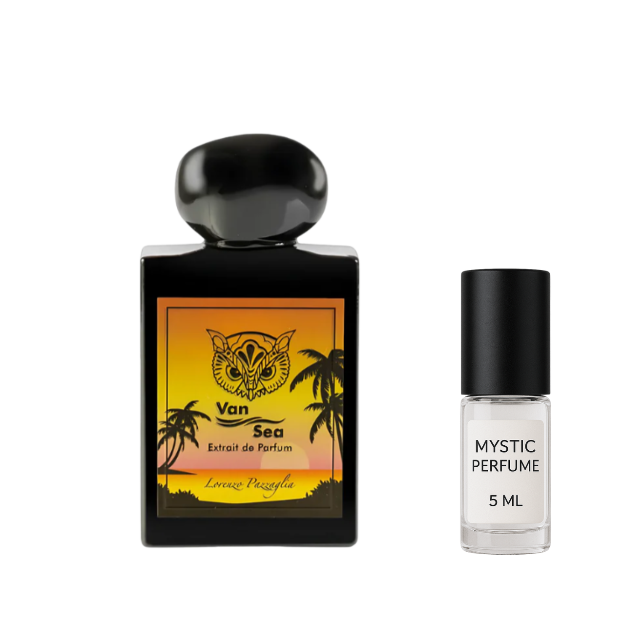 Lorenzo Pazzaglia Van Sea sample vial label detail