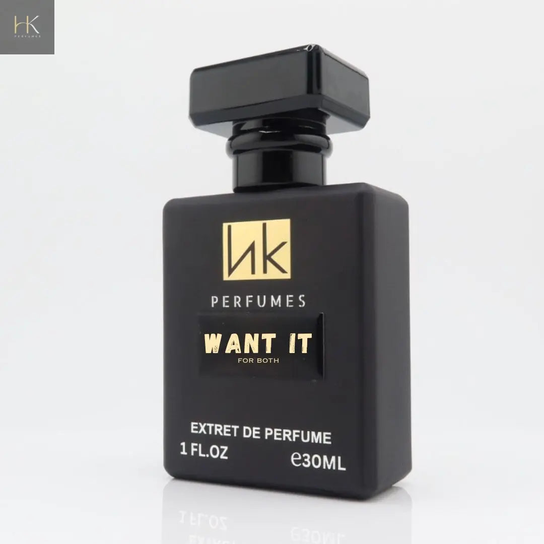 Want It Eau de Parfum bottle and box