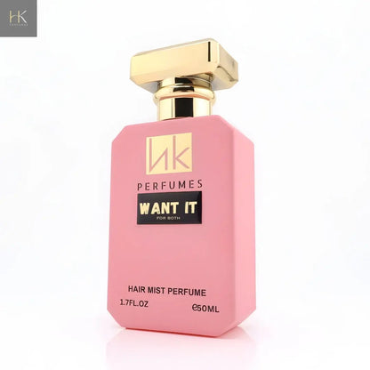 Want It Eau de Parfum label detail