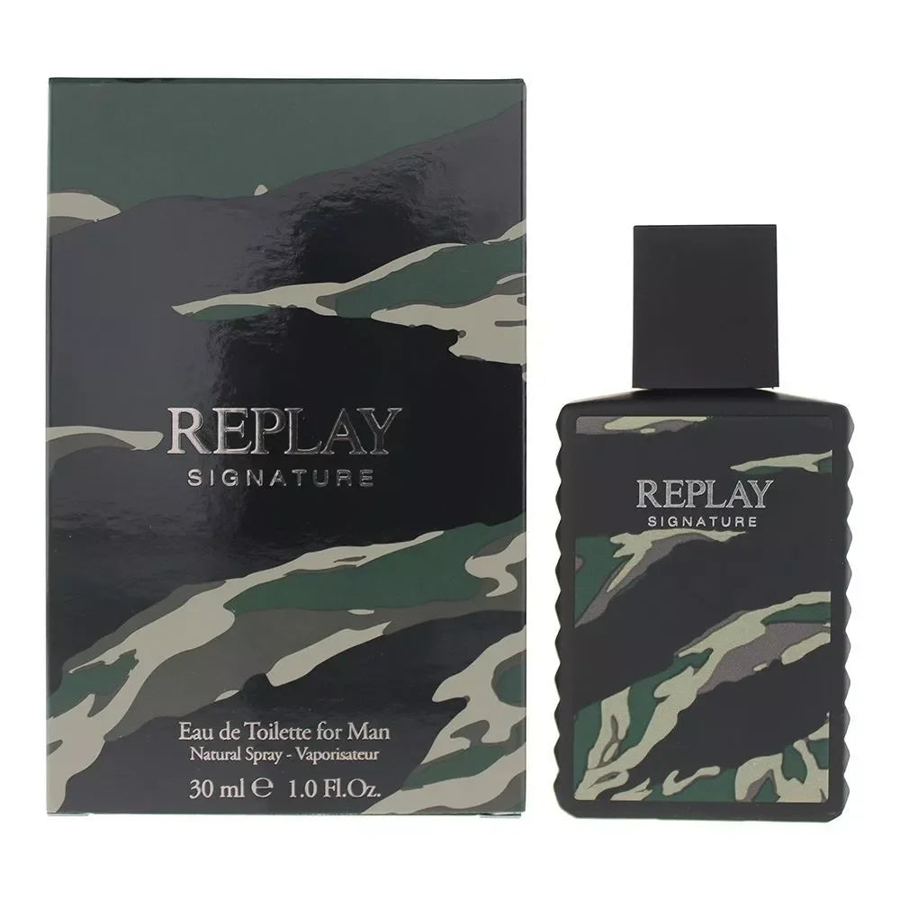 Replay Signature For Man Eau de Toilette packaging box