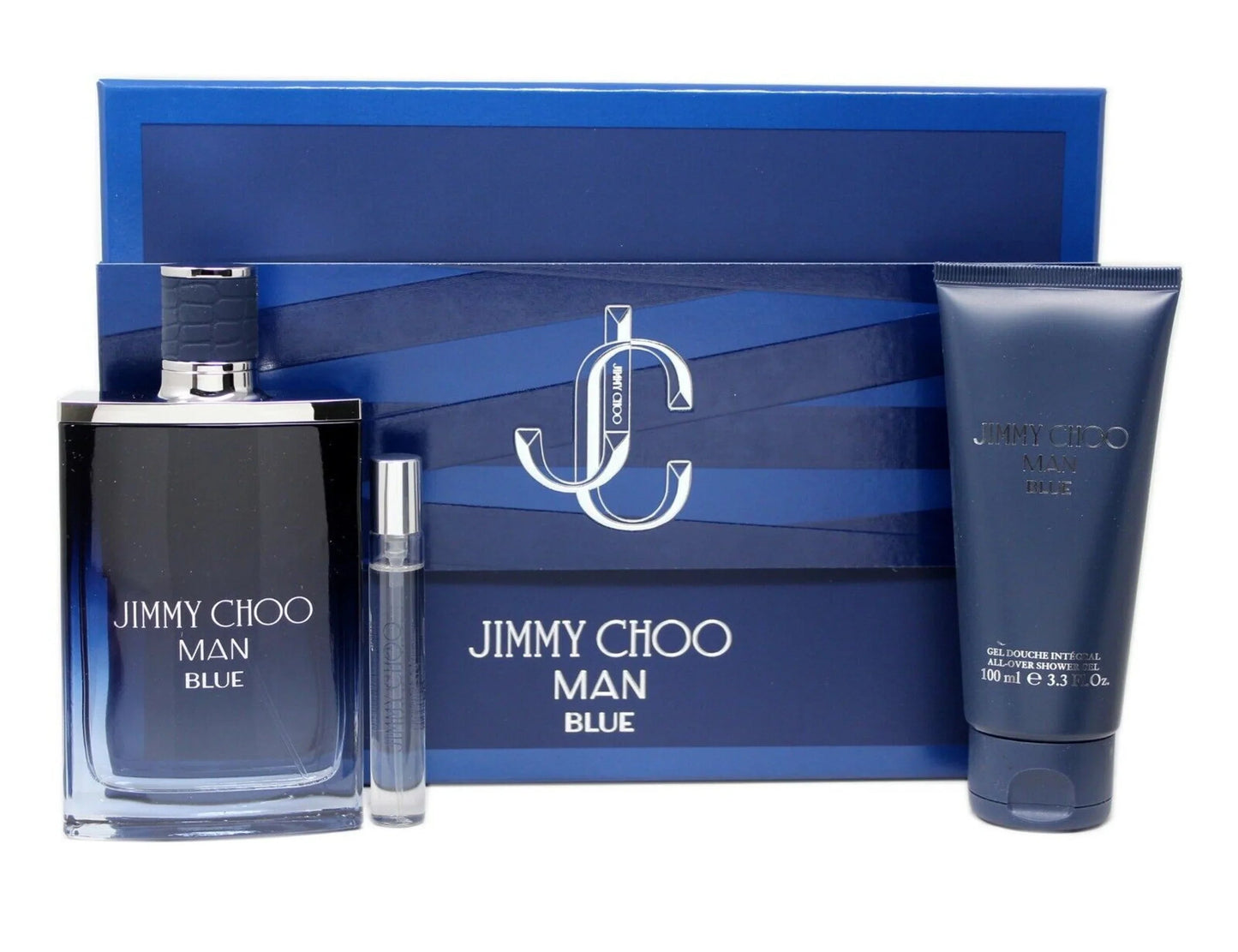 Jimmy Choo Man Blue Eau de Toilette label detail