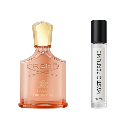 Creed Acqua Fiorentina sample vial label detail