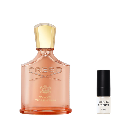 Creed Acqua Fiorentina sample vial label detail